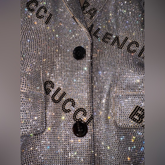Gucci x Balenciaga Crystal Hourglass Jacket - Picture 3 of 11